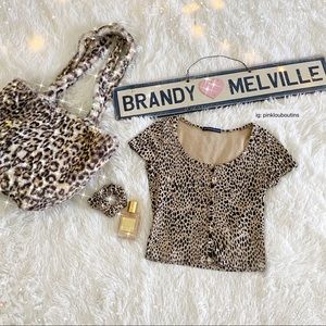 brandy melville cheetah zelly